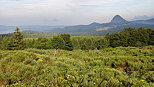 Image of Ardeche landscape around Gerbier de Jonc mountain