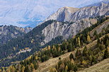 Photo d'un paysage d'automne dans la Valle des Villards en Maurienne