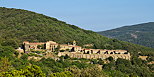 Image of Chartreuse de la Verne monument in Provence hills