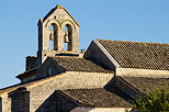 Photographie du clocher du prieuré de Salagon dans les Alpes de Haute Provence