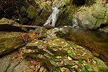 Photographie de cascade dans le Massif des Maures