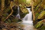 Photo de cascade dans un ruisseau du Massif des Maures