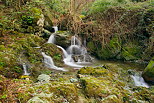 Photographie de la cascade de Saparelle en Haute Corse