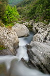 Photo de la rivire de la Verne dans le Massif des Maures