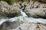 Photo du confluent du ruisseau de Boulin et de la rivire de la Verne dans le Massif des Maures