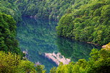 Photo de reflets de fort dans le Rhne