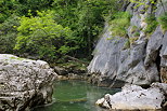 Photo de la rivire du Chran dans le Massif des Bauges