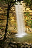 Image de la cascade de Saut Girard dans le Hrisson - Jura