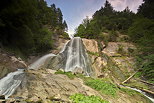 Image of Dard waterfall in dusk light