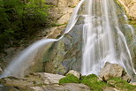 Photo de la cascade du Dard dans le Massif des Bornes en Haute Savoie