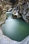 Photo d'une gouille dans le torrent du Fornant