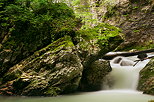 Photo of a springtime waterfall on Fornant river