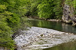 Image de la valle du Chran au printemps dans le Massif des Bauges