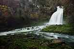 Image d'une puissante cascade aprs de fortes pluies - Rivire du Flumen - Jura