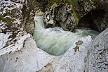 Photographie de la rivire du Fornant aprs de fortes pluies de printemps