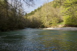 Image du confluent de la Semine et de la Valserine  Chtillon en Michaille