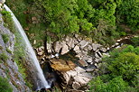 Image de la cascade de Cerveyrieu sur la rivire du Sran