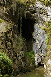 Image of a cave in Abime Gorges near Saint Claude