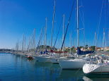 Photographie de bateaux au port a bandol