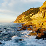 Photo des falaises du Bau Rouge - Carqueiranne - Var