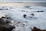 Image de la mer dechainee sur la cote varoise