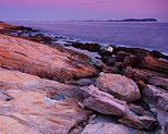 Image de la mer Mditerrane au crpuscule - Plage du Bau Rouge  Carqueiranne