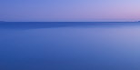 Photo de la mer Méditerranée au Crépuscule depuis les plages de La Londe les Maures