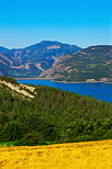 Photographie du Lac de Serre Ponon dans les Hautes Alpes