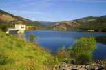 Photo du lac du barrage de la Verne