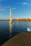 Photo du plongeoir de la plage de l'Imprial  Annecy