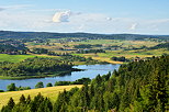 Photo du lac de l'Abbaye dans le Parc Naturel Rgional du Haut Jura