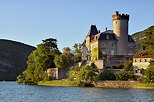 Photo du chteau de Duingt ou de Ruphy sur le lac d'Annecy