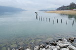 Photographie du lac du Bourget entre Chambry et Aix les bains en Savoie