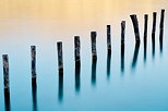 Image of light and shadow on Annecy lake