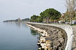 Image of Thonon les Bains and the walkalong Geneva lake