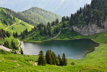 Photo of Arvouin lake near Abondance