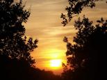 coucher de soleil massif des maures forts