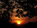 coucher de soleil massif des maures forts