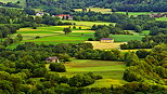 Photo d'un paysage rural de Haute Savoie