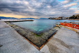 Image of Toulon in Provence under a cloudy sky