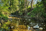 Photographie HDR de la rivire de la Malire dans le Massif des Maures