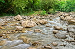 Photo HDR de la rivire de la Roudoule  Puget Thnier dans les Alpes Maritimes