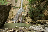 Image de la cascade de Barbannaz ou Barbennaz sur le Fornant