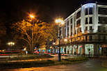 Photograph of Annecy by night