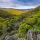 Paysage HDR de la forêt du Massif des Maures sous les nuages