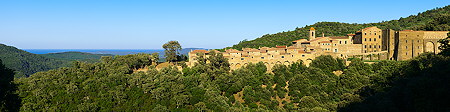 Photo panoramique de la chartreuse de la verne