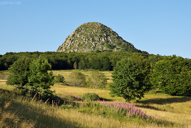 Image de l'été en Ardèche autour du Mont Gerbier de Jonc
