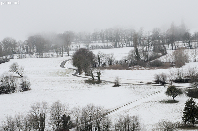 picture of Winter in the French countryside
