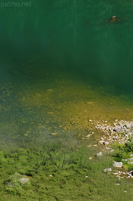 Photo des eaux du la Bénit en Haute Savoie