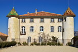 Picture of Aiguines castle in Provence